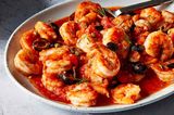 Shrimp Casserole With red sauce