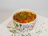 Roumi cheese and olives pasta