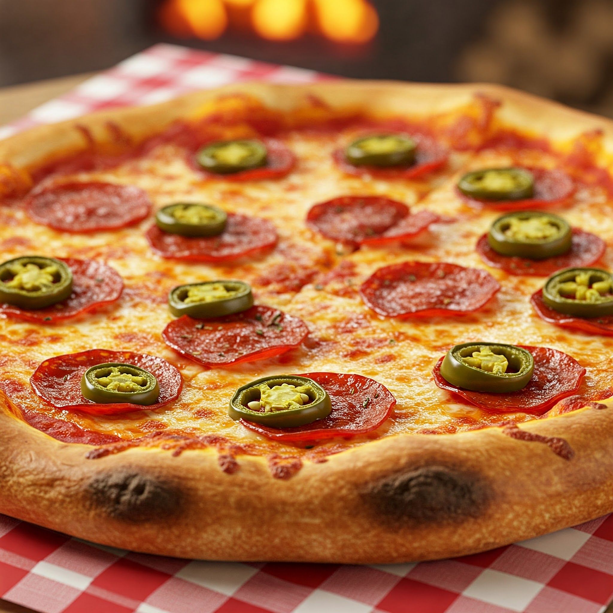Super Crunchy Pizza Spicy