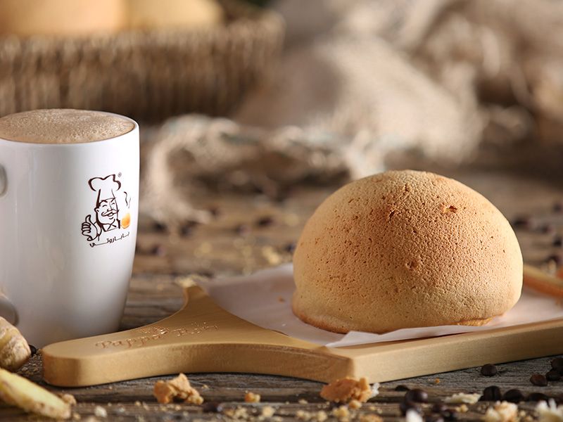 Ginger Milk Tea With Bun