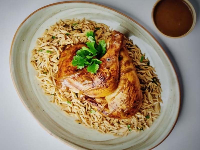 Ginger Marinated Half Chicken