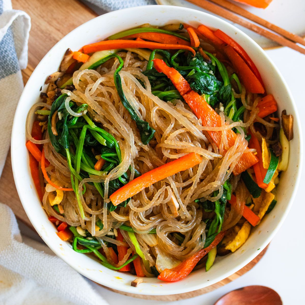 Glass Noodles With Vegetables