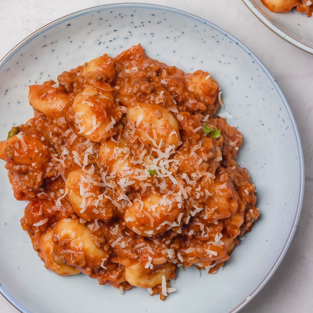 Gnocchi With Bolognese