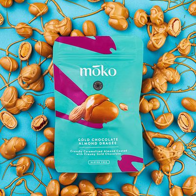 Gold Almond Chocolate Balls 60 Grams