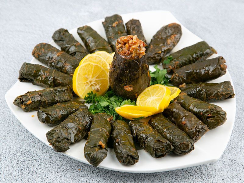 Vine Leaves Dish
