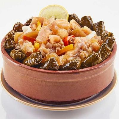 Knuckles with Vine Leaves Casserole