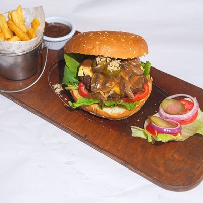 Jalapeno Steak Burger