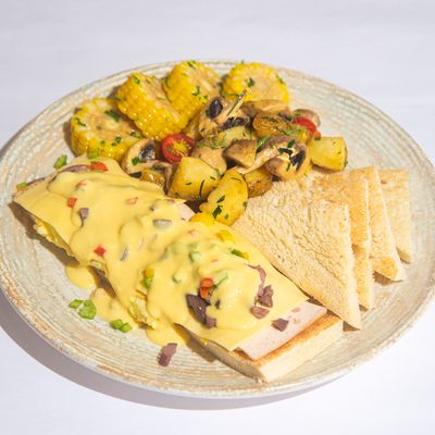 Turkey And Cheese Toast