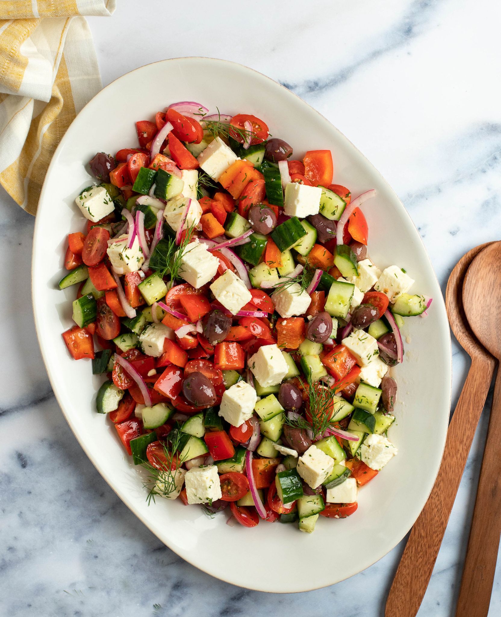 Greek Chickpeas Salad