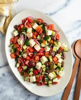 Greek Chickpeas Salad