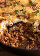 Mesakaa With Minced Meat And Bechamel Casserole