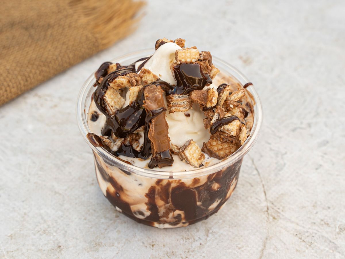 Kitkat Lotus Ice Cream Scoop
