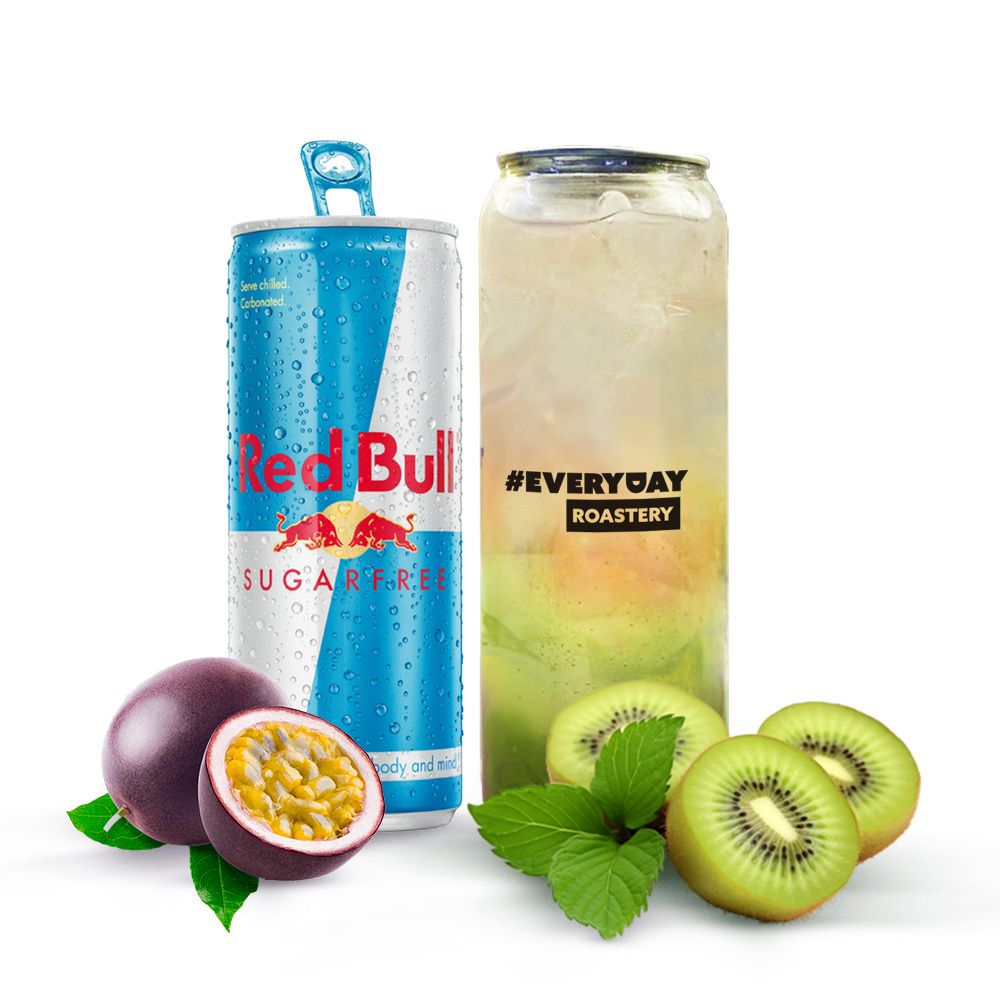 Red Bull Mocktail Green Bull Passion