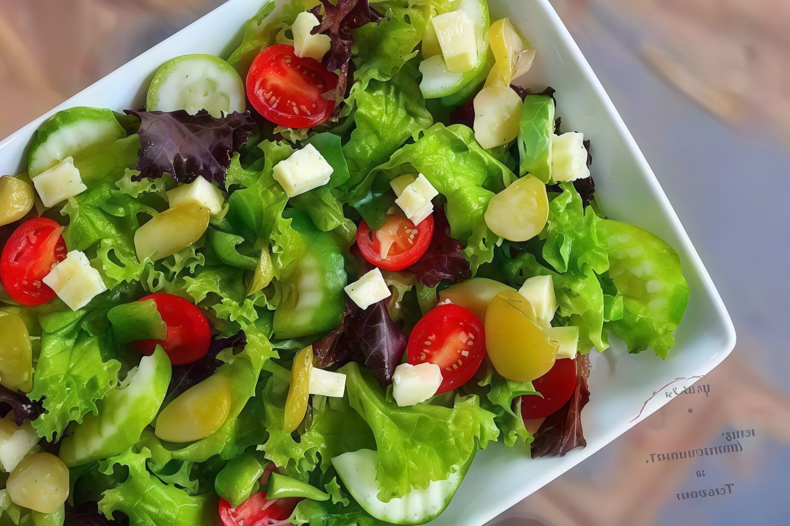 Fasting Green Salad
