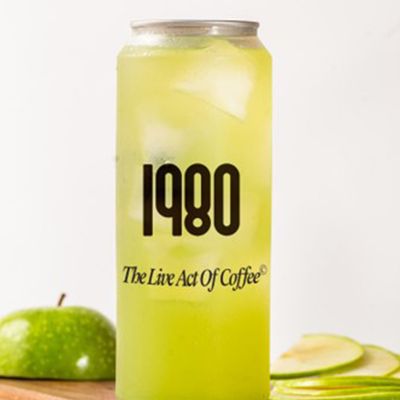Green apple soda