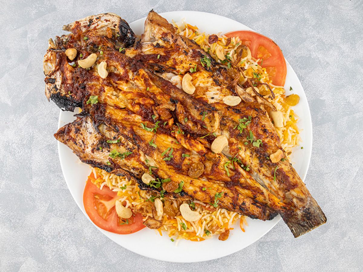 Grey Mullet Madfoun Casserole