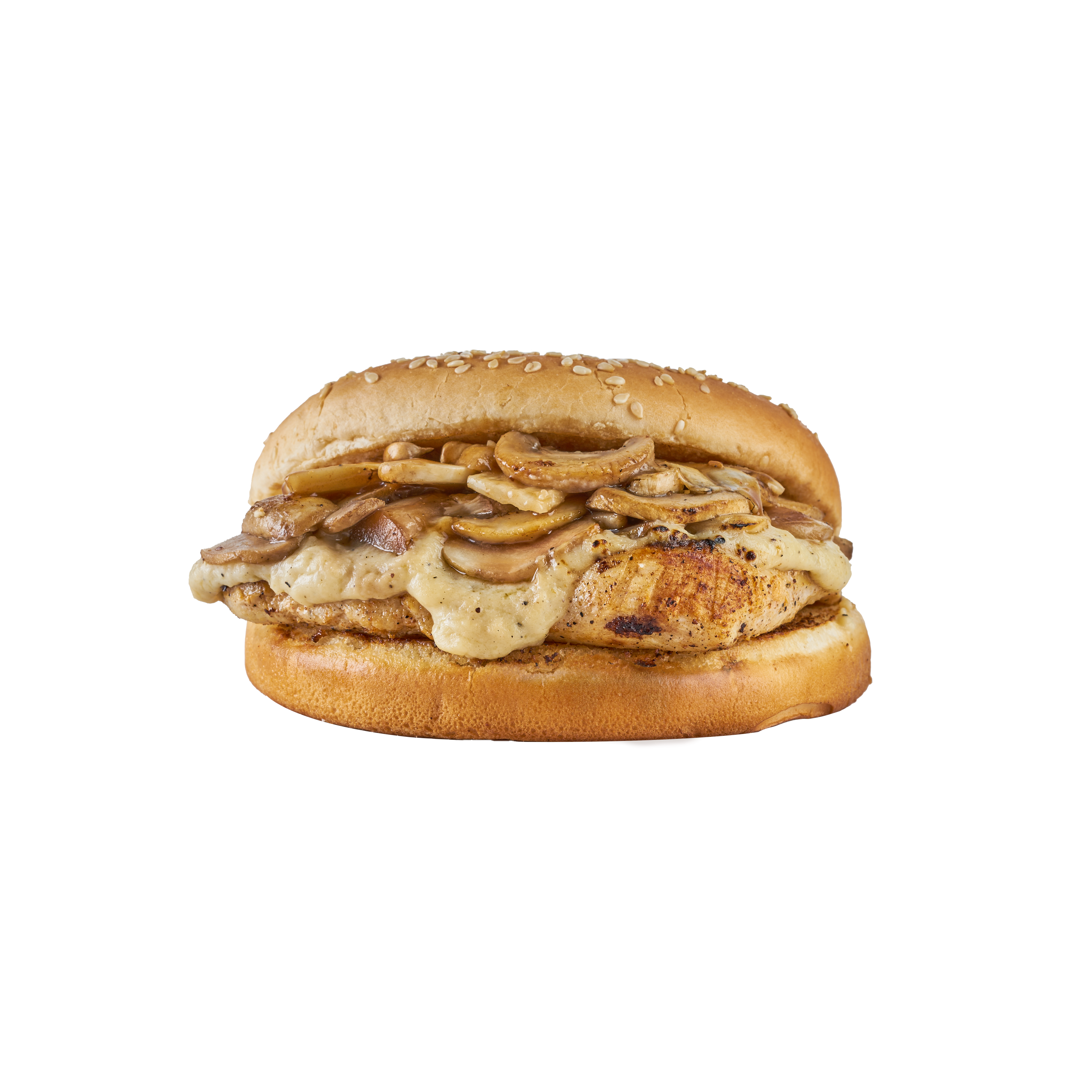 Mushrooms Grilled Chicken