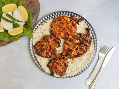 Half Grilled Breasts