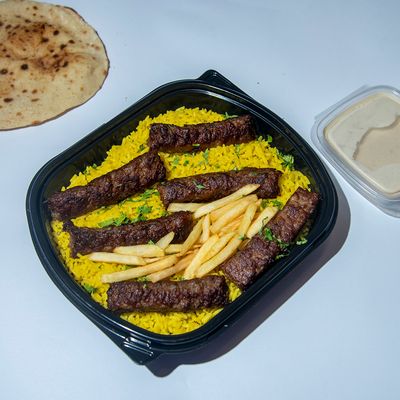 وجبة كفتة مشوية