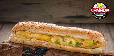 Grill Marinated Cheese Sandwich