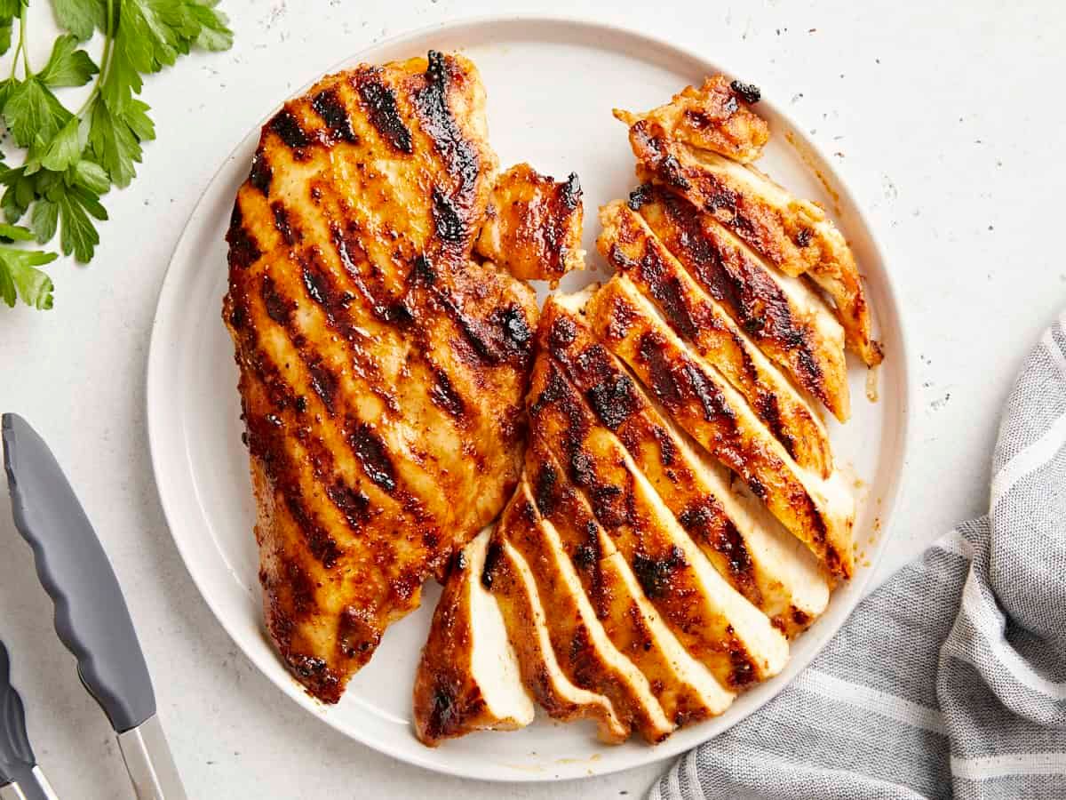 Grilled chicken sandwich