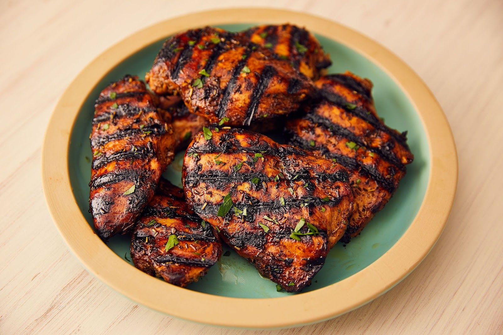 Grilled Breasts Meal