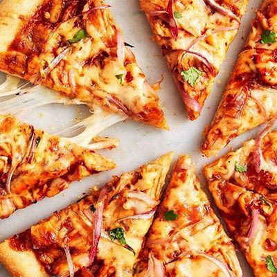 Grilled Chicken Breast Pizza