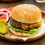 Grilled Burger Sandwich