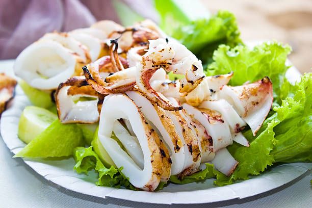 Grilled Calamari