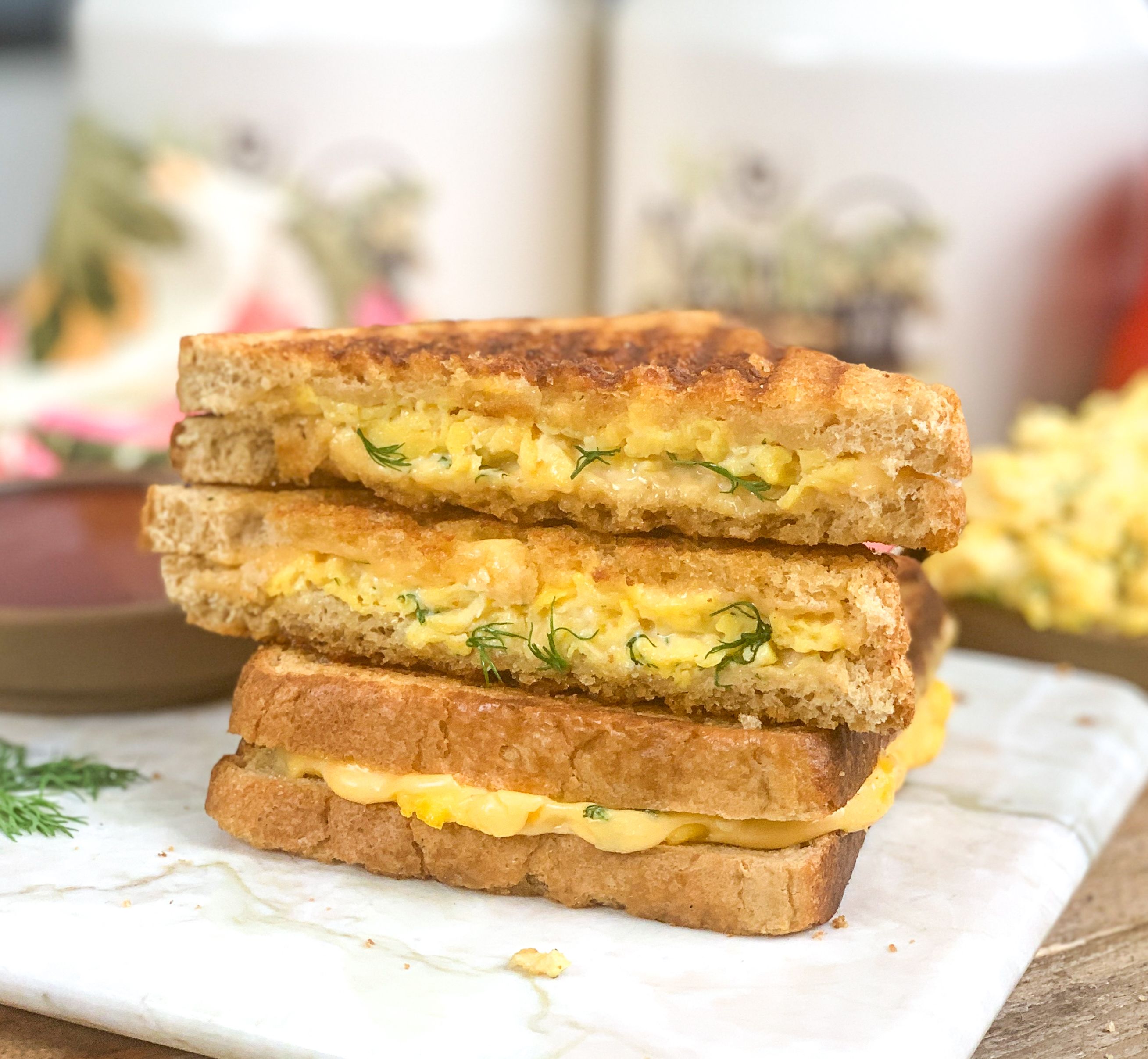 Scrambled Egg Cheese Sandwich