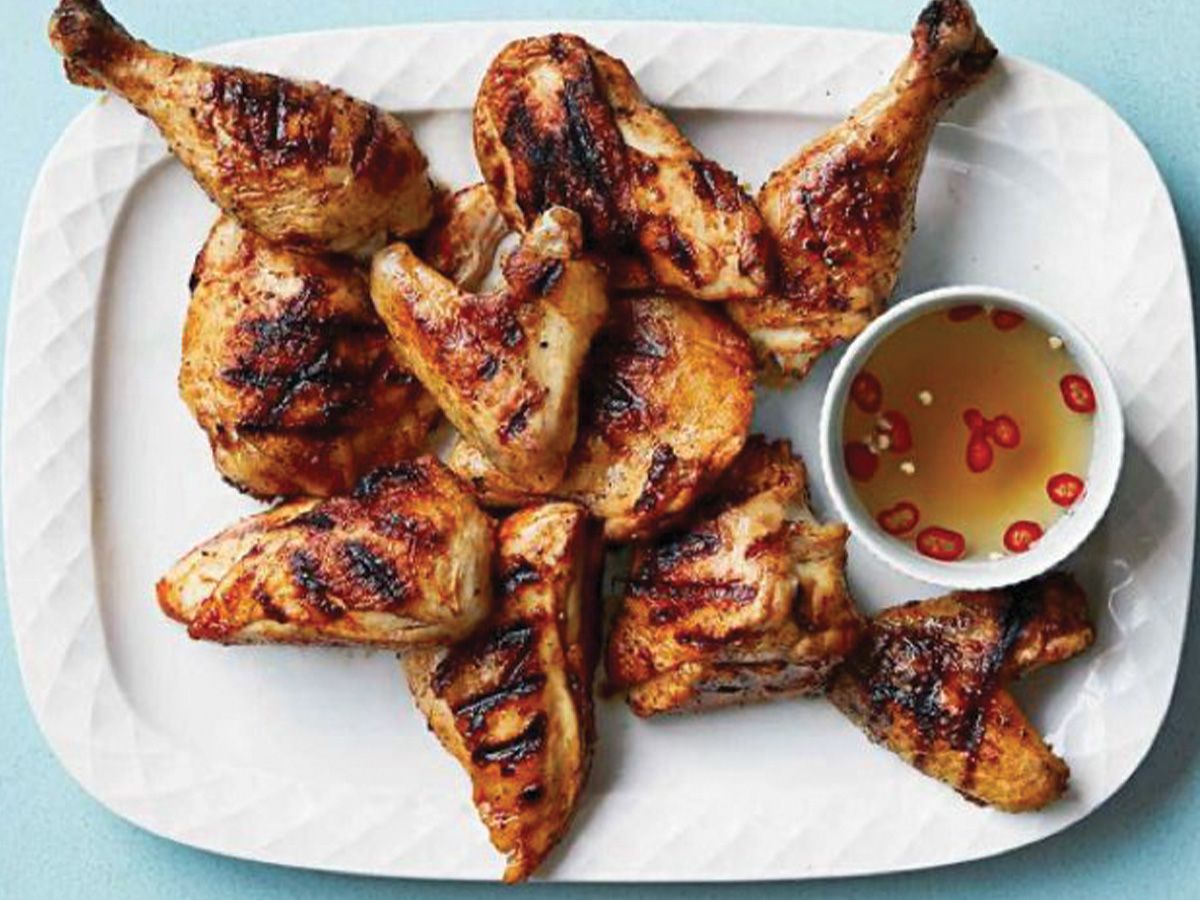 One Grilled Chicken