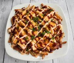 Grilled Chicken BBQ Loaded Fries