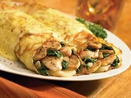 Grilled Chicken Crepe