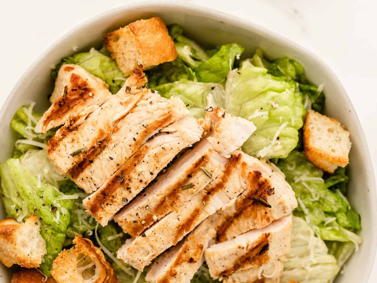 Grilled Chicken Caesar Salad
