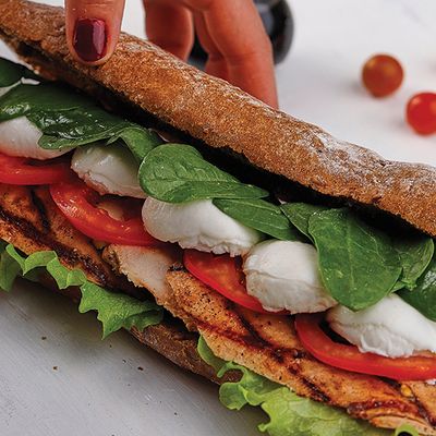 Grilled Chicken Pesto