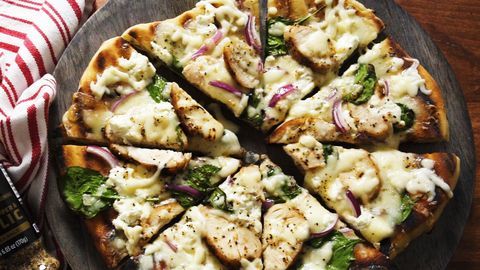 Grilled Chicken Pizza