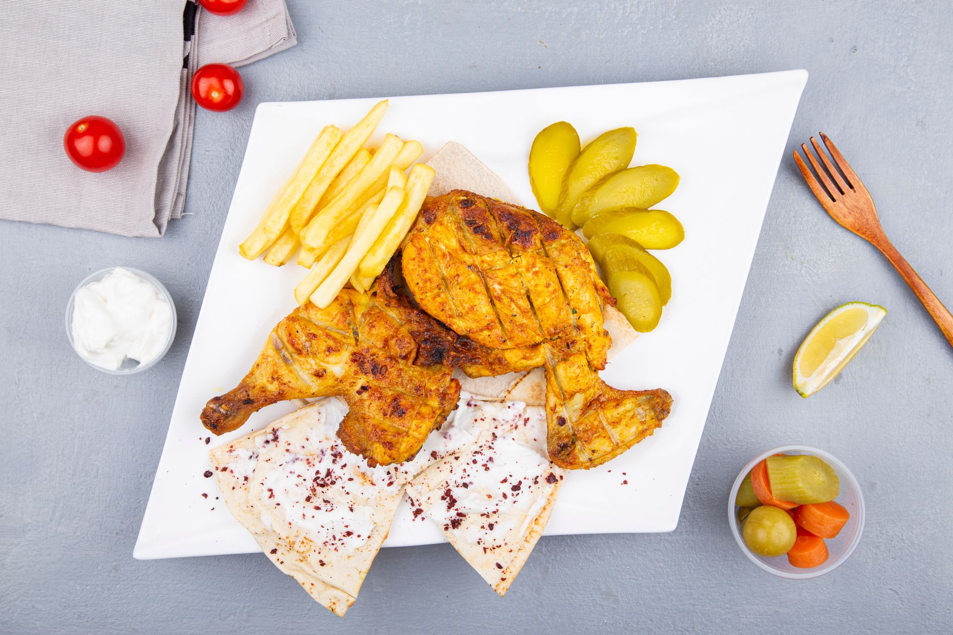 Grilled Chicken Platter
