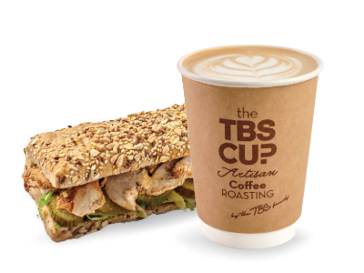Cappuccino Regular + Grilled Chicken Sandwich
