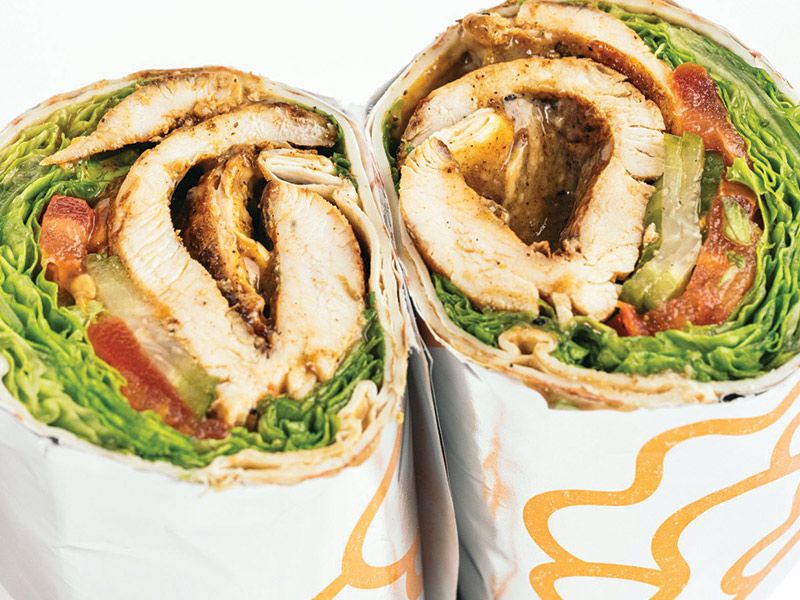 Grilled Chicken Wrap