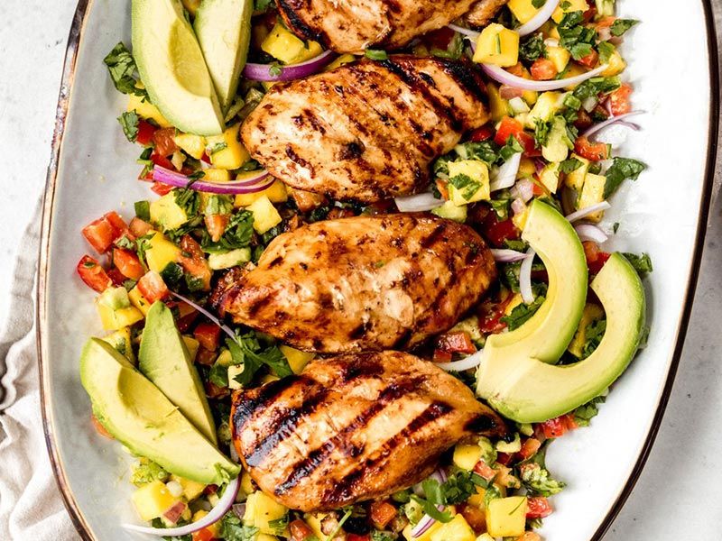 Grilled Chicken Platter