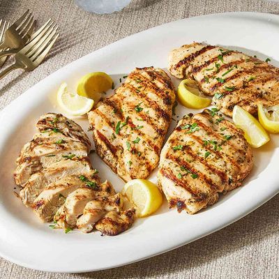 Grilled Fillet Breasts Dish