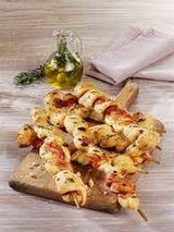 Grilled Kebab With Dough