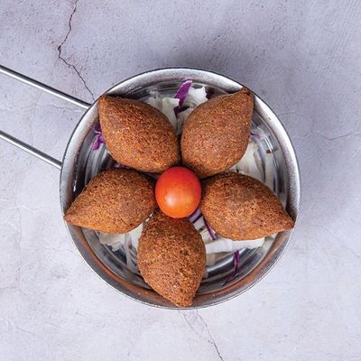 Grilled Kebbeh With Labneh