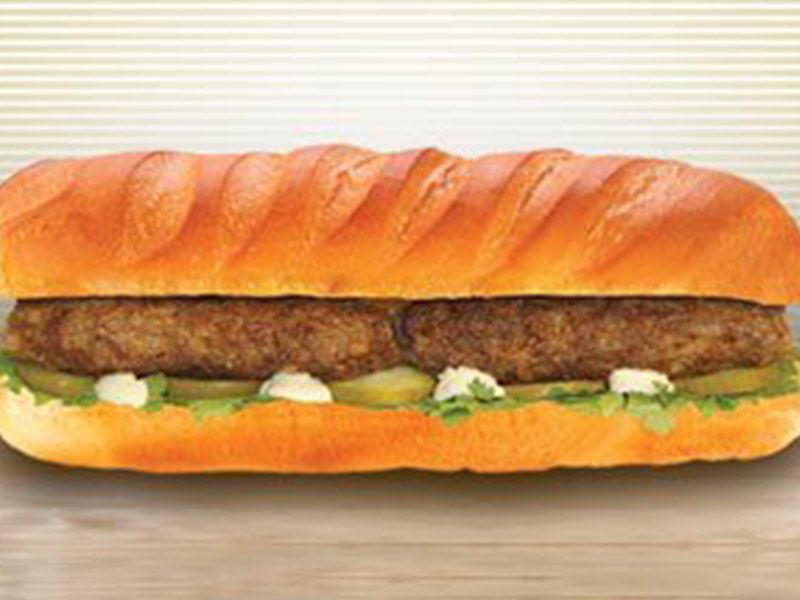 Grilled Kofta Sandwich