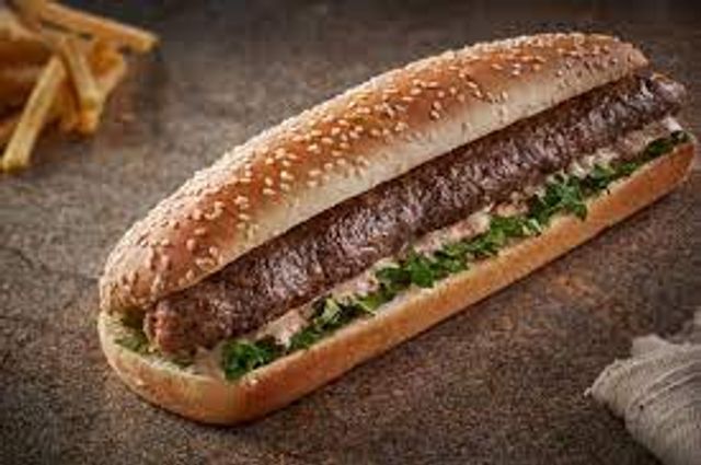 Grilled Kofta Sandwich