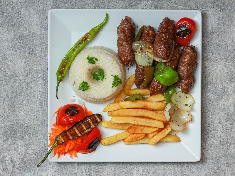 Grilled Kofta Platter