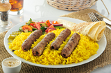 Rice With Kofta Platter