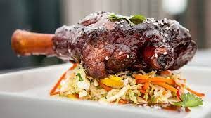 Grilled Lamb Shank