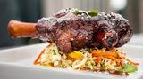 Grilled Lamb Shank