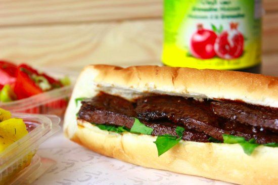 Grilled Liver Sandwich